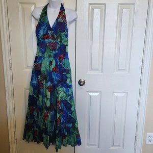 Jones New York Fully Lined Halter Dress size 10